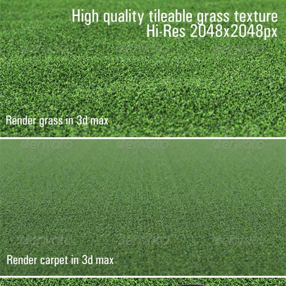 High quality tileable grass texture
