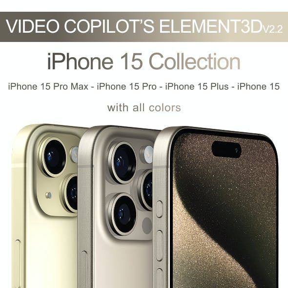 Element3D - iPhone 15 Pro Max Collection